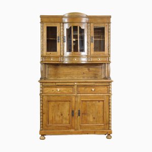 Vintage Brotschrank aus Kiefernholz, 1920er