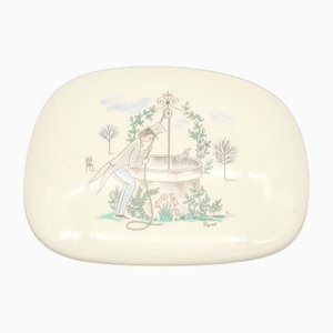Frog Prince Lidded Box from Rosenthal Studio Line, 1950s
