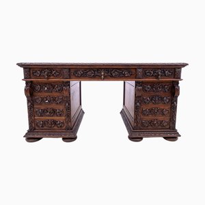 Antique French Desk in Oak