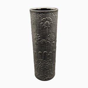 Vase Op Art en Porcelaine par Martin Freyer pour Rosenthal, 1950s