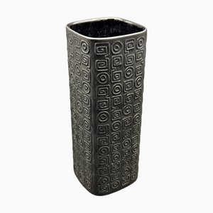 Op Art Porcelain Vase by Martin Freyer for Rosenthal, 1950s