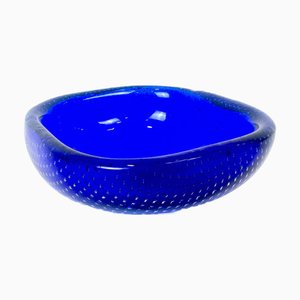 Bol Bulle Corrodé Mid-Century attribué à Carlo Scapa pour Venini Murano, 1950s