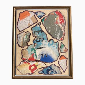 Borkin, Composition, Collage, 1994, Framed