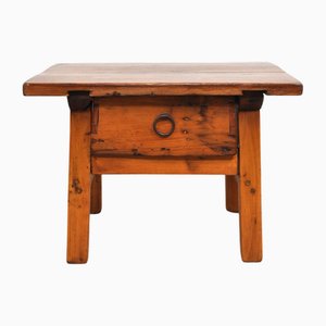 Antique Spanish Side Table, 1850s