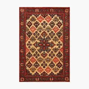 Middle Eastern Hand-Knotted Rug in Wool