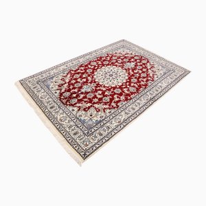 Middle Eastern Hand-Knotted Rug in Wool