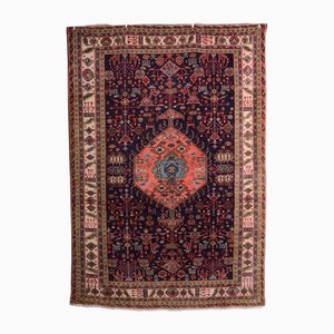 Hand-Knotted Medallion Rug