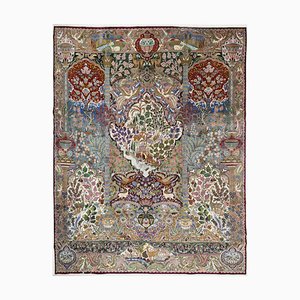 Hand-Knotted Kashmar Rug