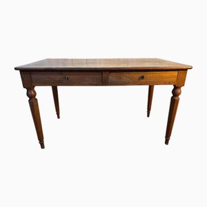 Louis Philippe Style Oak Desk