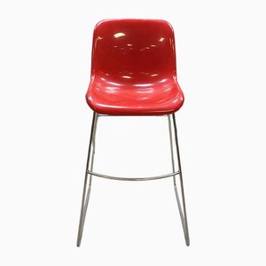 Set of Vintage Dutch Spirit Bar Stools by Hajime Oonishi for Artifort, 1970s, Set of 6