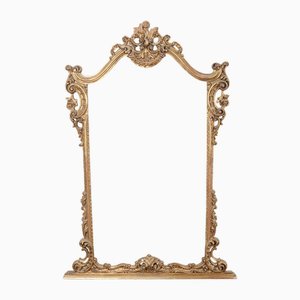 20th Century Baroque Style Golden Carved Frame