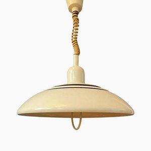 Mid-Century Beige Pendant Lamp from Dijkstra