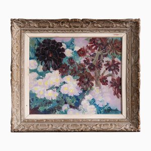Albert Charles Dequene, Tana, pintura al óleo sobre lienzo, años 50