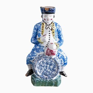 French Faience Pichet Jacquot Jug