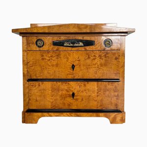 Antique Chest of Drawers in Birch Veneered, 1810