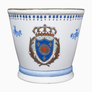 Französische Pflanzschale aus Keramik