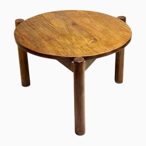 Round Coffee Table by Pierre Jeanneret, 1952