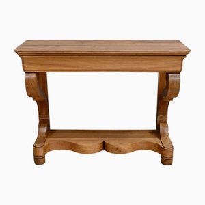 Restoration Console in Blond Cherry, Early 19th Century
