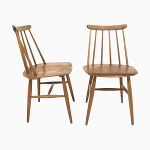 Set of Fanett Chairs by Ilmari Tapiovaara for Edsby Verken, 1960s