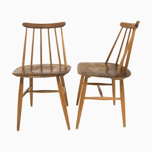 Set of Fanett Chairs by Ilmari Tapiovaara for Edsby Verken, 1960s