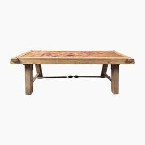 Vintage Brutalist Copper Plated Coffee Table, 1970s