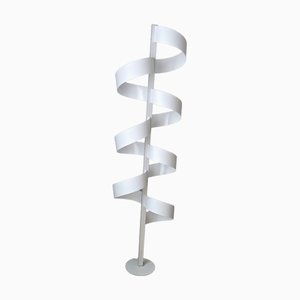 Aura Stehlampe Nr. 1/30 aus Aluminium und Polycarbonat von Tommaso Cristofaro