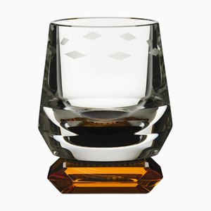 Whimsy Bernsteinfarbene Whiskygläser von Reflections Copenhagen