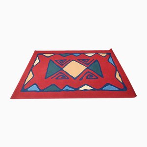 Grand Tapis Tissé Main, 1980s