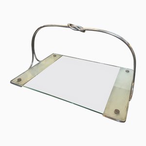 Mid-Century Modern Serving Tray attributed to Krupp Milano, 1950s