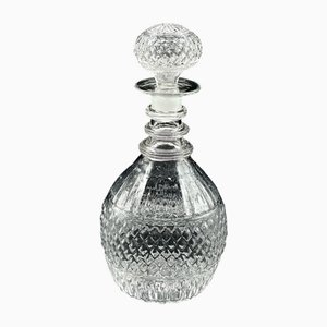 19th Century GS II-18 Glass Decanter from Boston & Sandwich Glass Co.