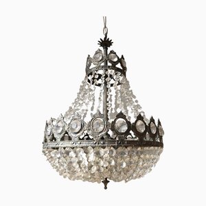 Empire Silver & Brass Chandelier