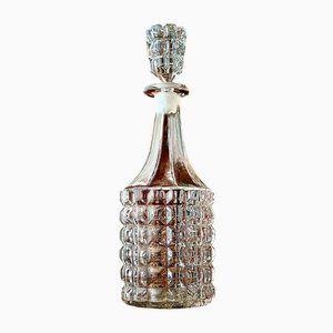 19th Century Lead Crystal Decanter, 1845