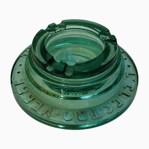 Pressed Glass Ashtray from St Yorre, 1920s