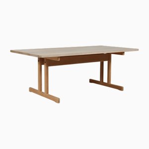 Vintage Oak Shaker Coffee Table by Børge Mogensen, 1984