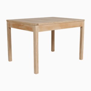 Mesa de centro vintage de roble y chapa de Børge Mogensen, 2004
