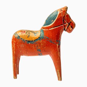 Cheval Dala en Bois, 1890s