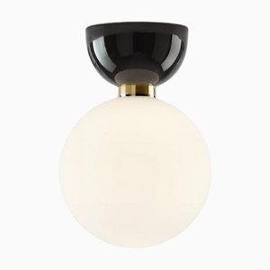 Aballs a II Pe Black Wall Lamp by Jaime Hayson for Parachilna