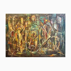 Vivaldo Martini, Invierno, óleo sobre lienzo