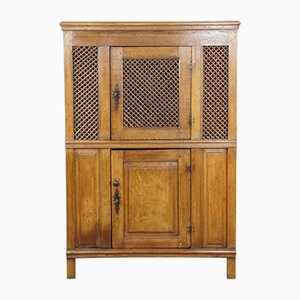 Antiker Brotschrank aus Eiche, Ende des 17. Jahrhunderts