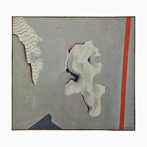 Zvonko Musulin, Composition, 1974, Oil on Canvas
