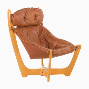 Sillón Luna de Odd Knutsen para Hjellegjerde, Norway, años 70