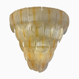 Lampe Art Déco La Reine des Neiges en Verre Murano