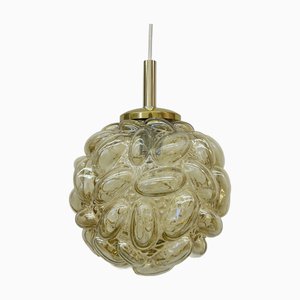 Glass Bubble Hanging Lamp by Helena Tynell, 1970s