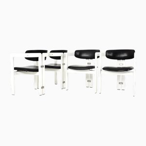 Pamplona Dining Chairs by Augusto Savini for Pozzi, 1960s, Set of 4