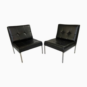 Set of Samouraï Armchairs attributed to Joseph André Motte for Airborne, 1970s