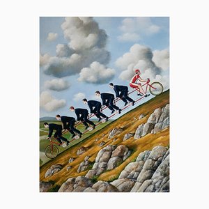 Rafal Olbinski, Nature of Reality, 2020, Impresión Giclée