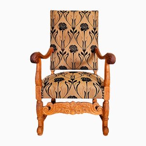 Butaca de escritorio Throne, años 50