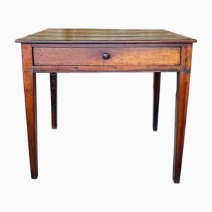 Walnut Farmhouse Console Table, 18th Century