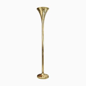 Brass Floor Lamp from Luminator, Italy, 1950s