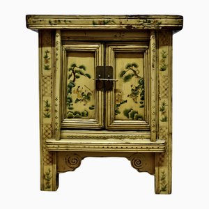 Meuble de Rangement Laqué Crème, 1890s